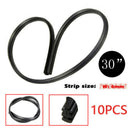 10X 30" Car Silicone Universal Frameless Windshield Wiper Refill Blades New ADGA