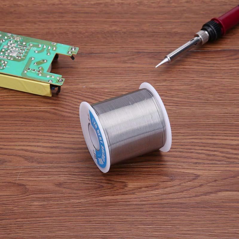 0.8mm 63/37 Tin Lead Solder Wire Rosin Core Soldering 3% Flux Reel Tube 500g