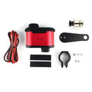 USB Cigarette Lighter 12V Waterproof Power Port Outlet Socket Kit for Motorcycle