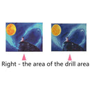 5D DIY Full Drill Diamond Painting Cross Stitch Embroidery (Watching Sky)