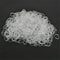 500X Mini clear Hair Elastics Rubber Bands Braids Braiding Plaits Small Bands