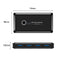 2x4 USB 3.0 Switcher 2 PCs Sharing 4 USB Devices for Keyboard Mouse Printer