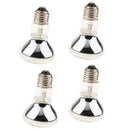 4 PCS 220V Heat Basking Lamp Reptile Infrared Heater Reptile Supplies 100W