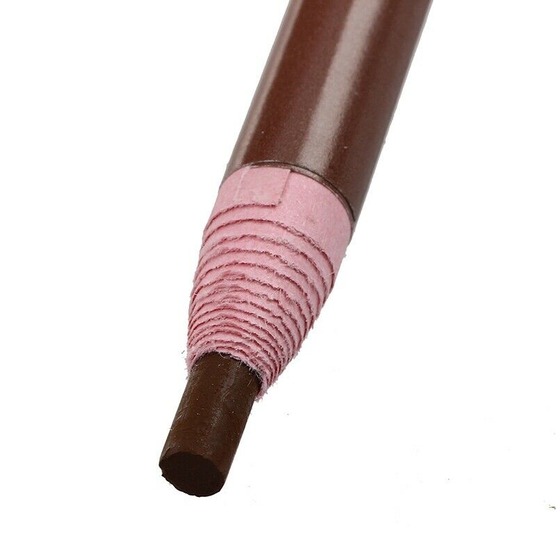 12 Eyebrow Eye Brow Pencil Makeup Cosmetics Waterproof Longlasting Light Br S9I4
