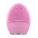 Face Cleansing Brush Electric Facial Massager Vibration Cleaner (Pink)