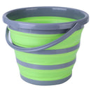 Foldable Bucket Car Wash Outdoor Fishing Round Bathroom Kitchen Bucket Gree