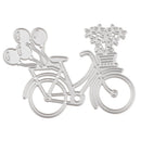 Bicycle Balloon Metal Cutting Dies Stencils For Diy Scrapbooking Album Paper