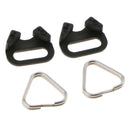 New Split Ring Triangle Hook for Camera Wrist Belt Shoulder Strap & Holder Clip