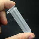 50 Pcs New 5ml Plastic Clear Empty Tube Sample Storage Container Crafts Beads