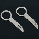 2 Pieces Unlocking tools for Radio Removal tool of Audio Removal Tools For