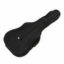 Ukulele Soft Comfortable Shoulder Back Carry Case Bag With Straps Black For