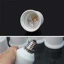 New 5pcs Set E12 to E27 Adapter Converts Chandelier LED Bulb Lamp Light Socket
