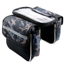 Waterproof Bicycle Bag Cycling Bike Front Frame Tube Pouch Phone Storage Bags