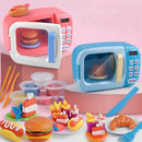 Children Pretend Play Toys Electric Home Appliances Simulation Microwave Ov