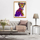 5D DIY Full Drill Diamond Painting Leopard Embroidery Mosaic Kit Home Decor