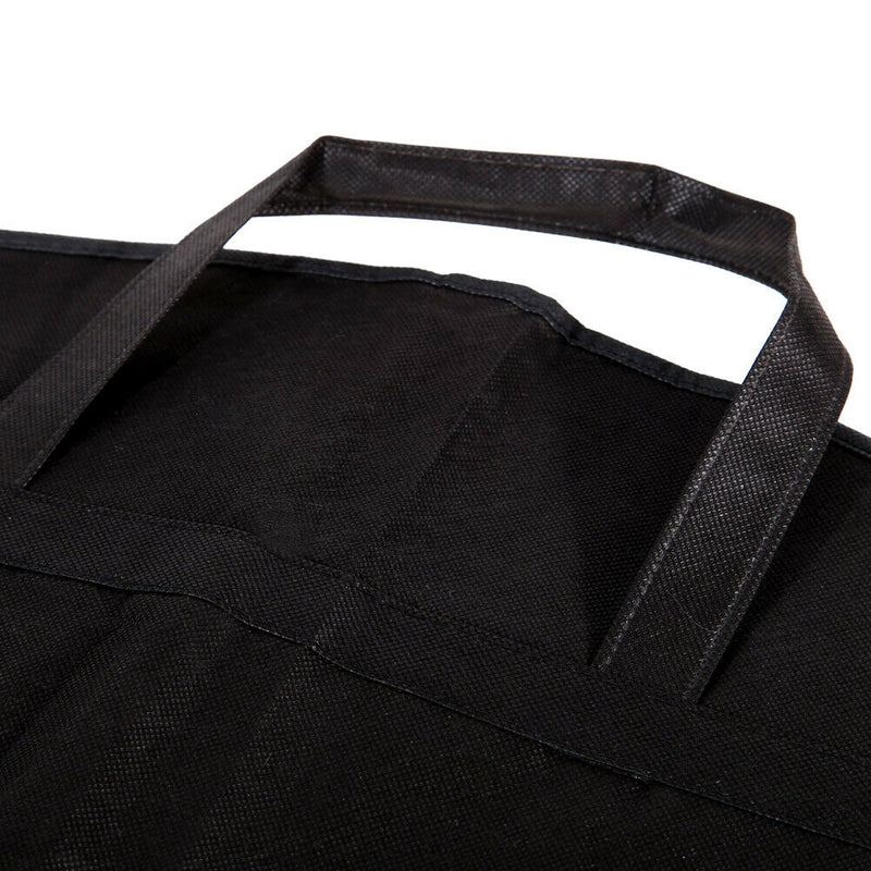 1pc Blck Dustproof Hanger Coat Clothes Garment Suit Cover Storage Bags A