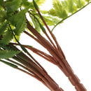 2 Piece Artificial Real Touch Fern Leaves Plant Foliage Garden Decor Green