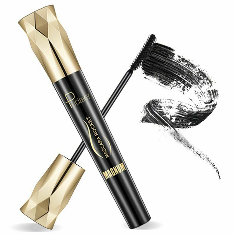 Pudaier 4D Silk Fiber Lash Mascara Curling Volume Express Eyelashes Waterpr P3Z9