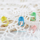 100pcs Coloful Knitting Tool Crochet Stitch Marker Clip Holer Locking Baby Pin