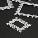 5pcs/Set Rectangle Wave Cutting Dies Stencil for DIY Scrapbook