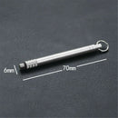 Portable Titanium Outdoor Edc Toothpick Bottle Fruit Fork Camping Tool Toothpick