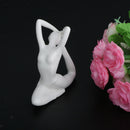 Modern Simple Creative Yoga Girl Decoration Ceramic Craft Ornament 3