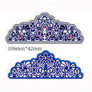 2pcs Hollow Lace Metal Cutting Dies For DIY Scrapbooking Album Paper Card Z