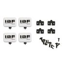 4pcs RC Car Round LED Light Cover for 1:10 Tamiya HSP RC Car Axial SCX10 A