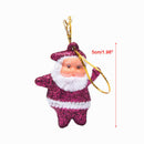6pc Santa Pendants Home Decorations Hanging Christmas DecorationsS Hn