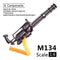 1:6 Scale M134 Minigun Gatling Machine Gun 16CM TERMINATOR For Action