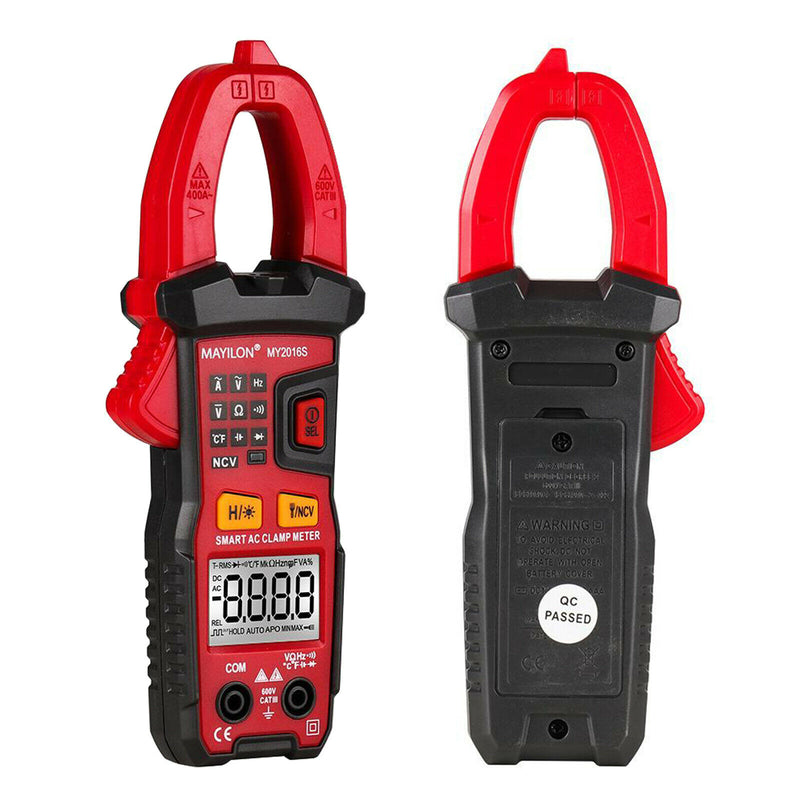 Digital Multimeter DC AC Ohm Volt Amp Test Meter Auto Range Electric Tester