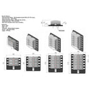 12 Way Fuse Block Blade Fuse Box Holder w/ LED Indicator 12pcs 5-30A Fuses
