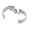 Stainless Steel Wristband and Butterfly Closure For for HUAWEI Watch Sliver