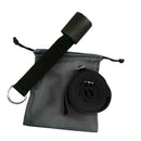Door Sports Yoga Ballet Band Dance Exercise Soft Leg Stretcher Belt (Black)