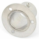 Closet wardrobe 25mm Dia tube clothes rod support bracket L3M1