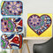 5D DIY Special Shaped Diamond Painting Heart Cross Stitch Mosaic Craft Kits
