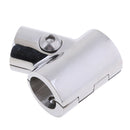 316 Marine Grade Stainless Steel Boat Hand Rail Fittings 60 Degree Tee 7/8''