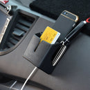 Plastic Auto Holder Storage Box Car Cell Phone Charger Cradle Pocket Organizer