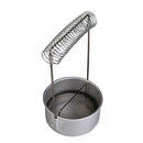 Stainless Steel Paint Brush Washer Cleaner with Screen and Holder Spring