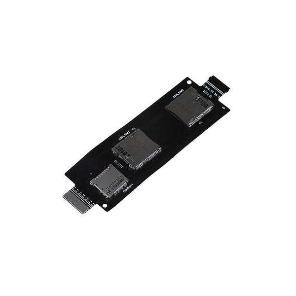 Dual sim card slot reader flex cable for asus zenfone2 5.5" ze550ml ze551ml M&O