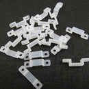 30PCS 12mm Silicon Clip for Fixing  5630 5050 RGB & Single Color LED Strip Hot!