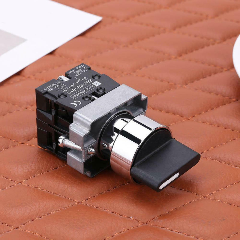 10A 3 Position 2NO Maintained Toggle Select Selector Switch XB2-BD33C A