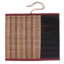 Bamboo Writing Brushes Bag Chinese Brush Pouch Roll Up Bag Calligraphy Tool