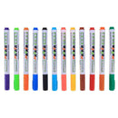 12pcs Permanent Marker Pen Erasable Whiteboard Pen Office School Supplies