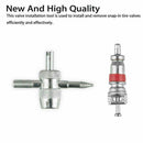Valve Installation Tool Valve Core Key Wrench Remover Tire Repair Tool G9I3