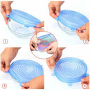 12 Pcs Silicone Stretch Lids Various Sizes Food Storage Lid Saver Covers Wr N2M2