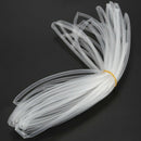 Ratio 2:1 4mm Dia Clear Polyolefin Heat Shrinkable Tube 10M 32.8ft Y8X8