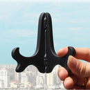 11 inch Acrylic Easel Bowl Plate Photo Frame Holder Book Display Stand Black