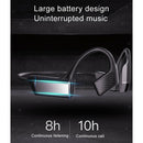 Wireless Bone Conduction Headset Handsfree 145mah for Cycling Running Black