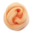 8 Colors Felting Wool Fibre Roving Needle Hand Spinning Sewing Trimming 80g